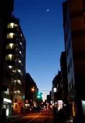 九段の月