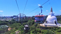 富士山は見えず