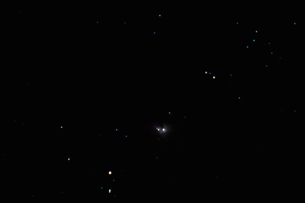 1型センサーでオリオン大星雲