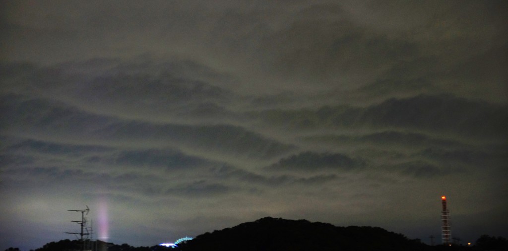 夜の雲海