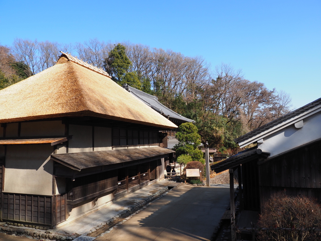 奥州街道の八丁目宿の馬宿