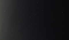 夜明け前のオリオン座