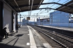 晦日の駅