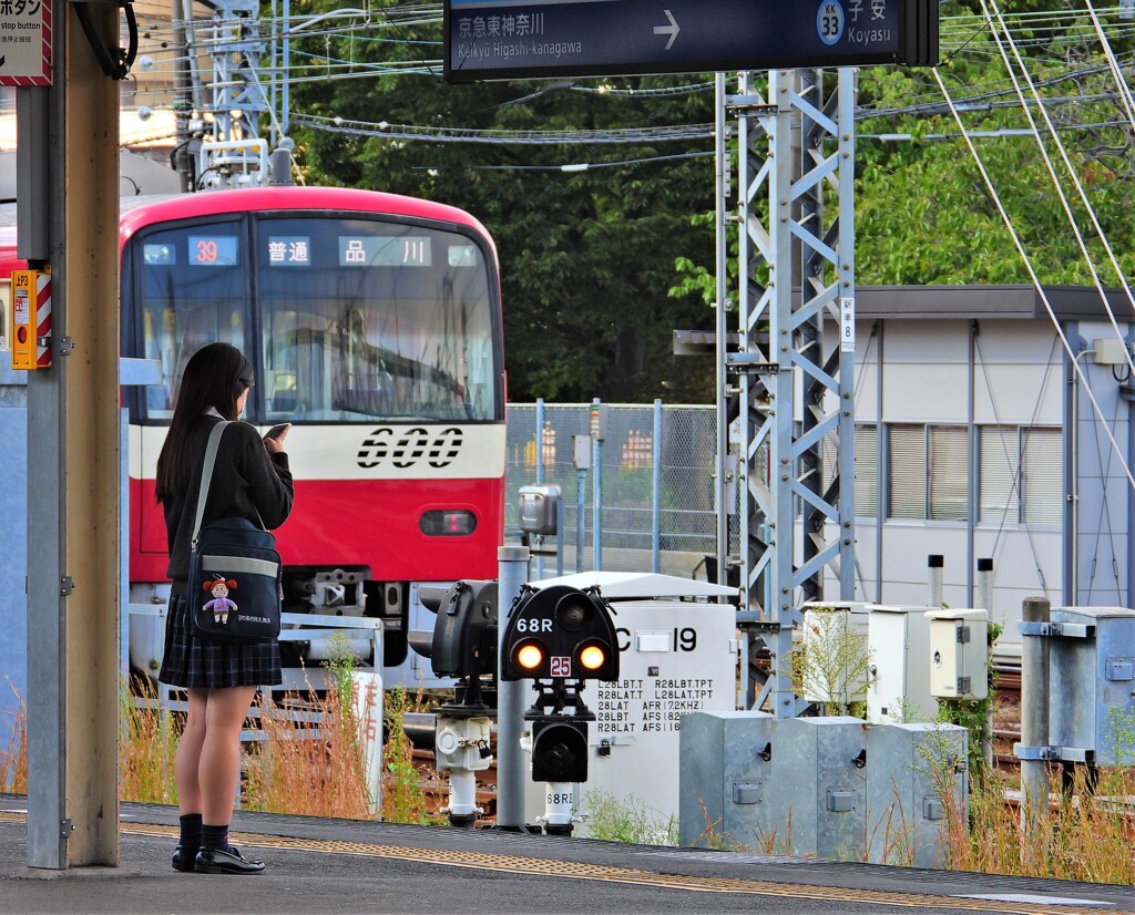 新神奈川駅のJK