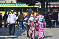 和服女子