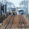 急勾配の矢野口駅