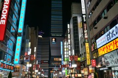 夜のゴジラ