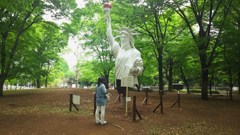 上野公園の自由の女神