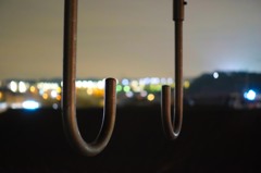 ベランダ夜景