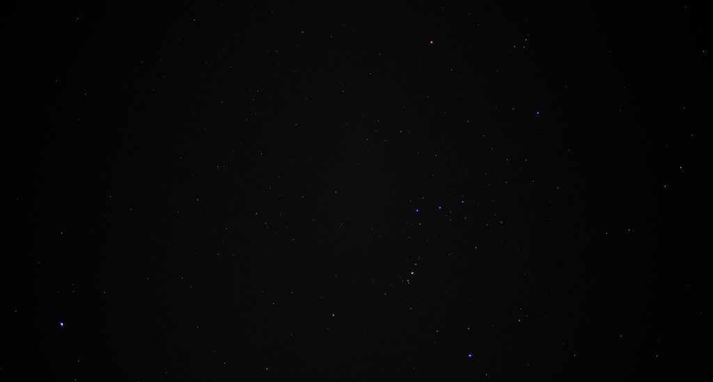 今夜は星空が美しい