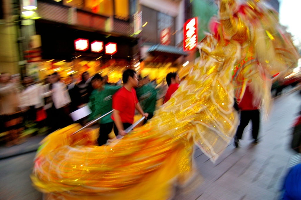 龍舞の見せ場の反転