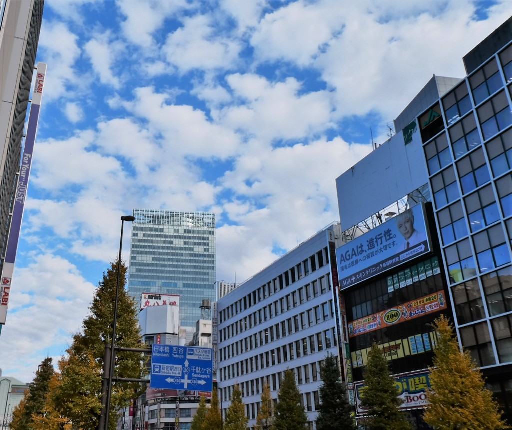 新宿の青空