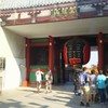 早朝の雷門
