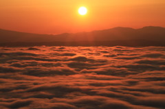 屈斜路湖の雲海