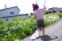 小さな背中