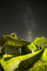 立ち上がる天の川