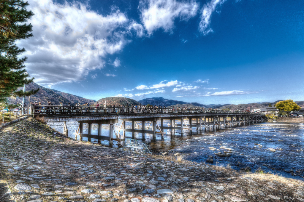 2014 渡月橋 ①