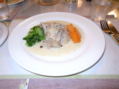 夢見鶏のクリーム煮