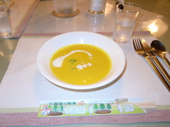 パンプキンスープ