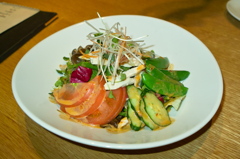 棒々鶏のサラダ仕立て