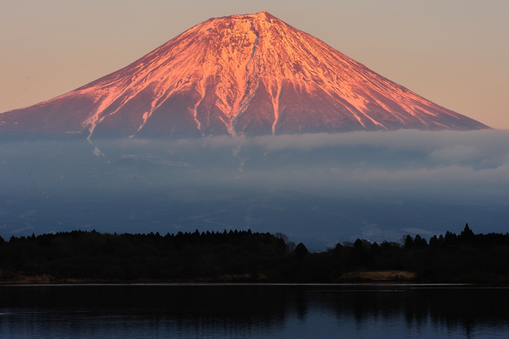 気高き夕照