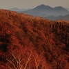 刻の境界線。。。真紅の尾根