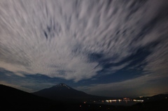 夜空の船団