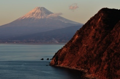 夕照の岬