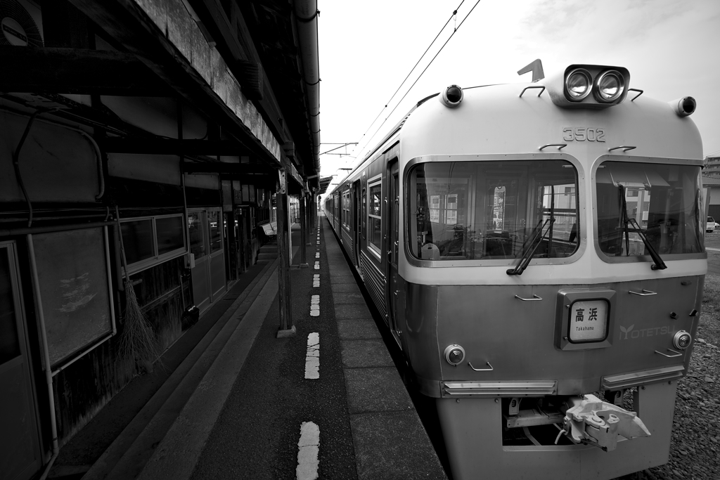 横河原駅の風景　その１