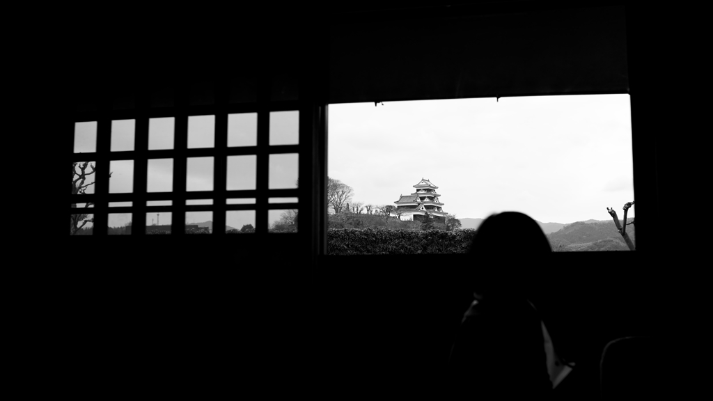 大洲城（枠取り）