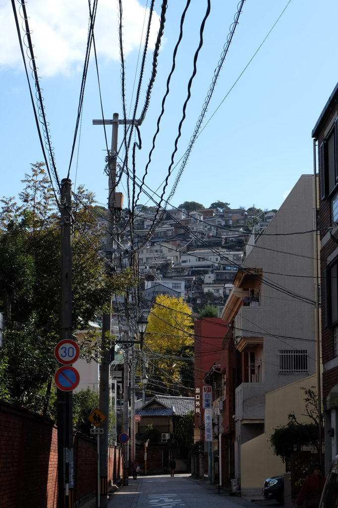 長崎街景（下から）