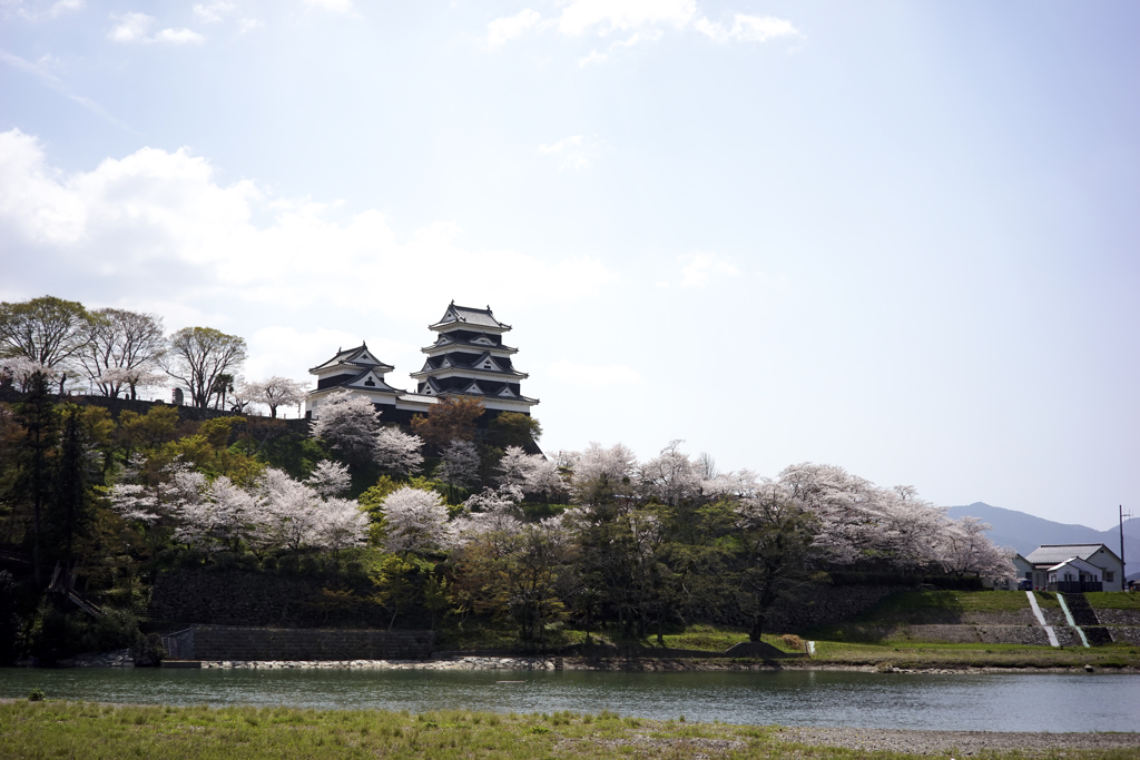 春に座る城（その２）