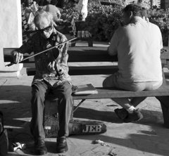 老人とバイオリン