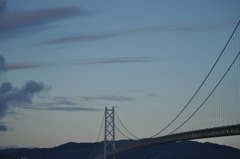 朝焼け明石大橋４