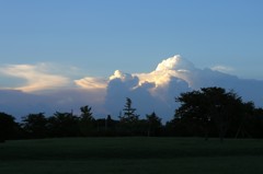 今日の雲