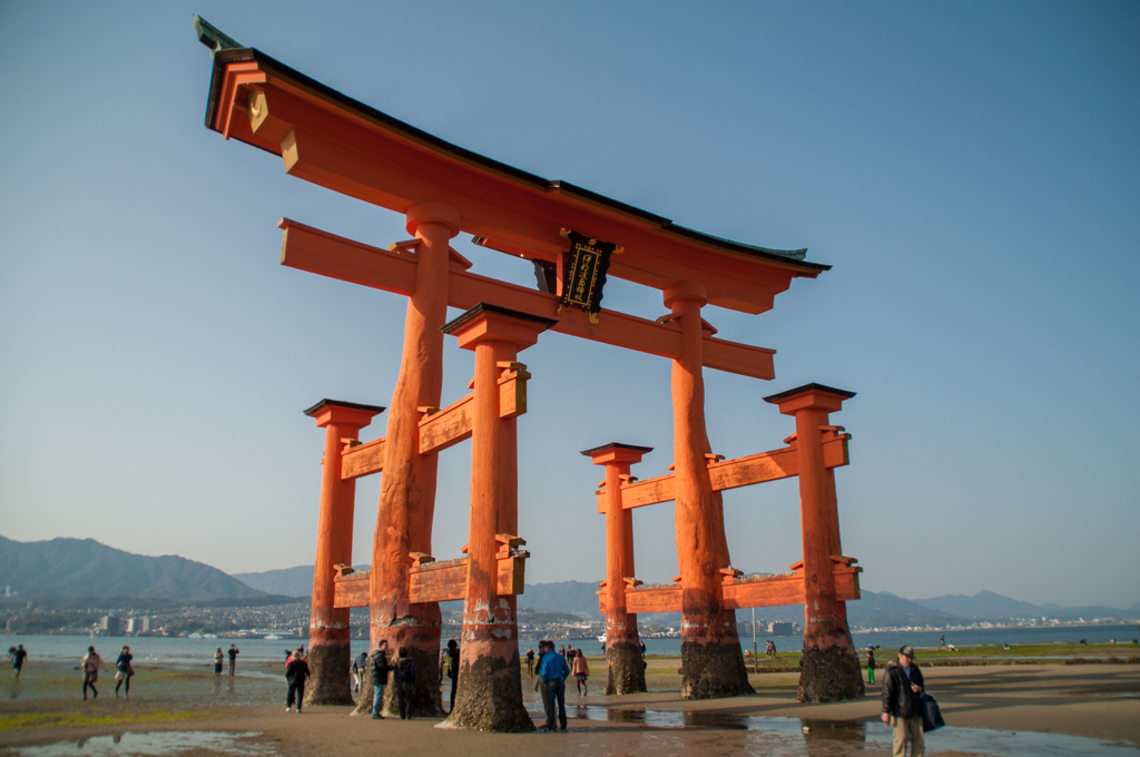 厳島神社　大鳥居