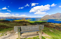 Overlooking the Lake Wanaka