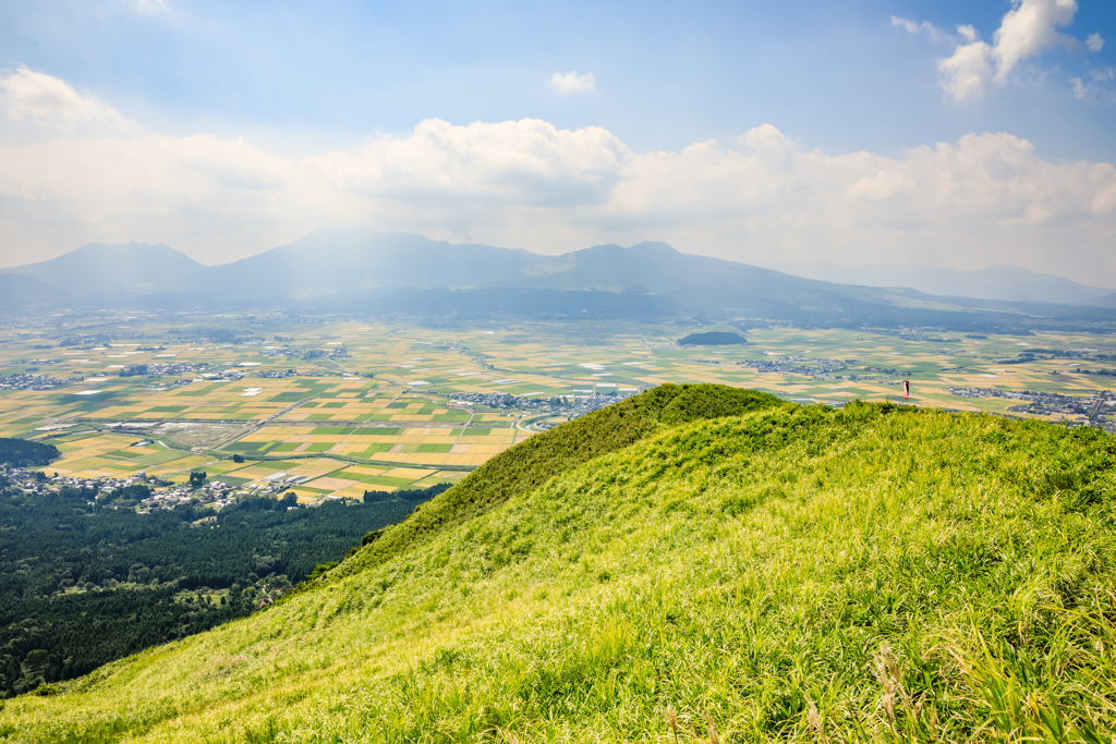 大観峰からの眺め