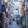 Texture of Yokohama-Chinatown