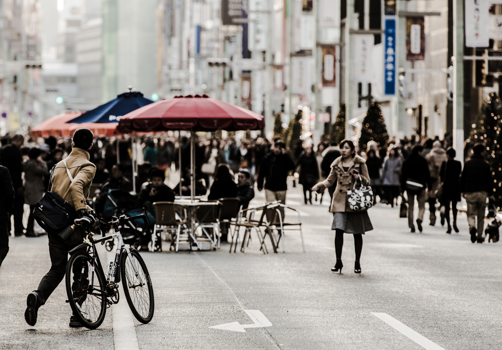 日曜銀座雑景(1/7)