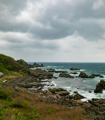 大間越海岸