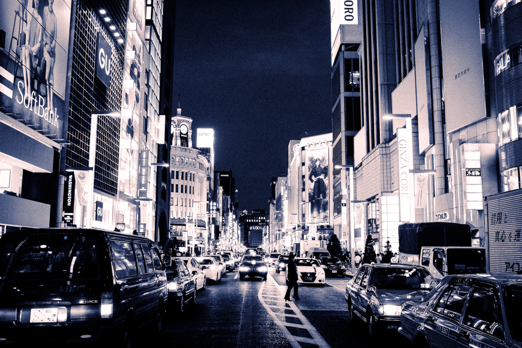 銀座夜景 I