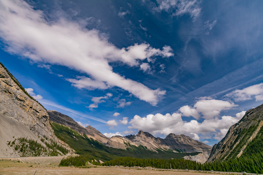 View of Icefield Parkway