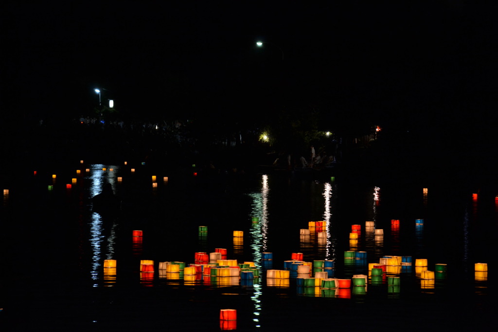 広沢池：灯籠流し　9