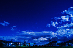 夜の雲