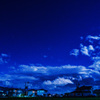 夜の雲