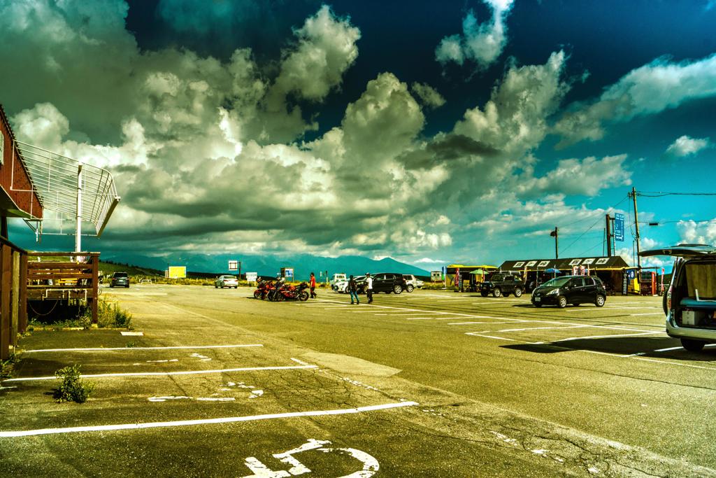霧ヶ峰 駐車場