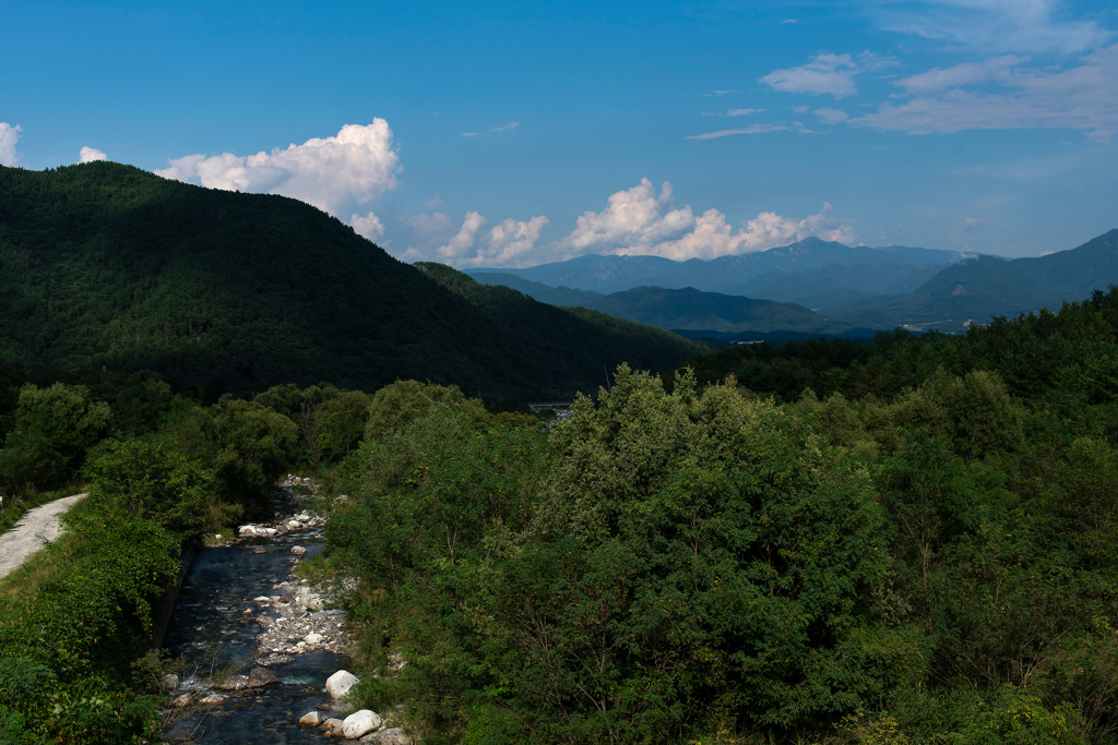 山々