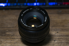ミノルタ MC ROKKOR-PF 50mm F1.7