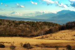 小さく富士山